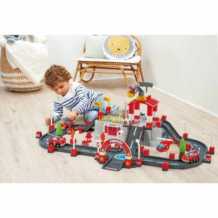 Ecoiffier Abrick 1349 - Barril circuito bombero