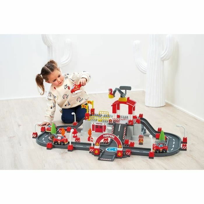 Ecoiffier Abrick 1349 - Barril circuito bombero