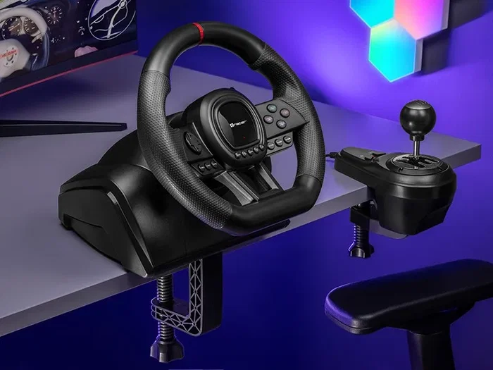 Tracer SimRacer Manual Gearbox 6in1 con caja de cambios y pedales