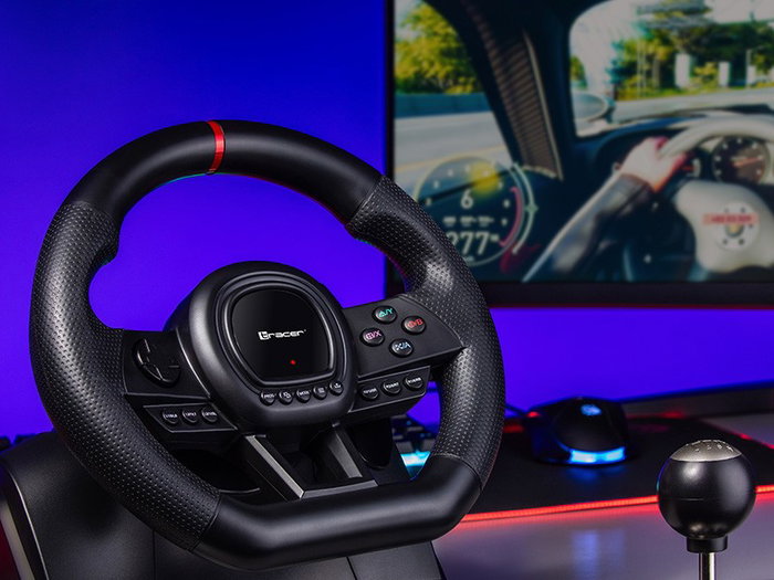 Tracer SimRacer Manual Gearbox 6in1 con caja de cambios y pedales
