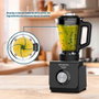Grunkel BAT-2000 MASTERPRO Batidora de Vaso 2000W 1,5L Negro, Transparente