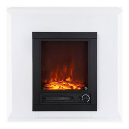 Fulmo YH-2306 Segovia Estufa/chimenea 1150 W con efecto llama