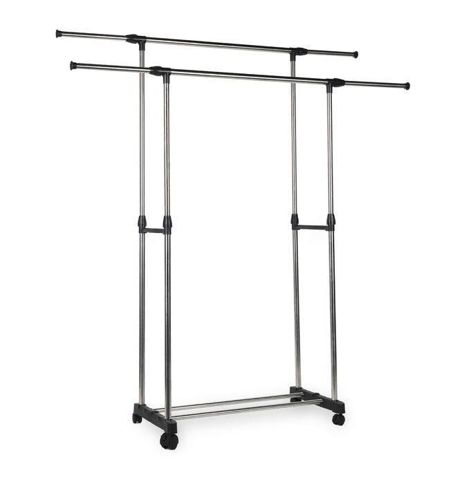Confortime Perchero Extensible de 80-150 cm x 42 cm x 90-160 cm (3 Unidades)