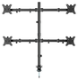 Gembird MA-D4-01 Soporte de Escritorio para 4 Monitores de 13 a 32 Pulgadas