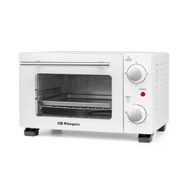 Orbegozo HO 975 Horno Tostador de Sobremesa, 800 W, 10 Litros de Capacidad, Blanco, Incluye Bandeja y Parrilla