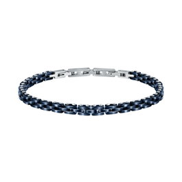 Sector Pulsera de Acero Azul 22cm
