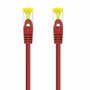Nanocable Cable de red latiguillo RJ45 LSZH Cat.6A SFTP AWG26, Rojo, 3.0 m