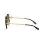 Tory Burch TY6111-334371 Gafas de sol doradas con cristal verde