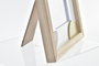 DKD Home Decor Set de 2 Marcos de Fotos 10x15 en MDF y Cristal, Surtido Marrón y Blanco, 12 Unidades
