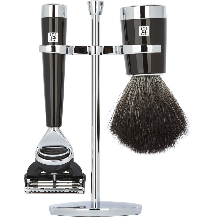 Zwilling Set de Afeitado con Maquinilla 3 piezas Negro Zwilling Set de Afeitado con Maquinilla 3 piezas Negro