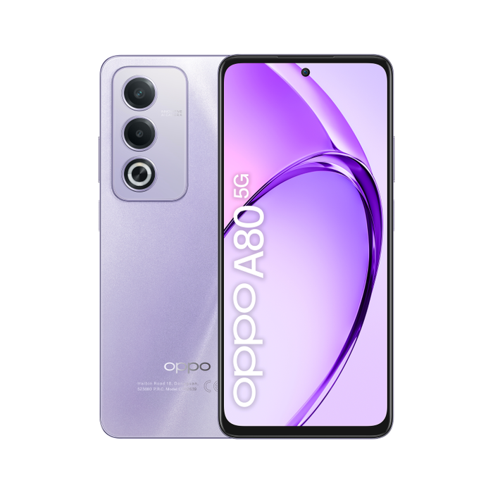Smartphone Oppo A80 5G 6,67" Octa Core mediatek dimensity 6300 8 GB RAM 256 GB Púrpura Smartphone Oppo A80 5G 6,67" Octa Core mediatek dimensity 6300 8 GB RAM 256 GB Púrpura