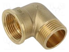 GEBO Codo de 90° Macho-Hembra G 1'' BR