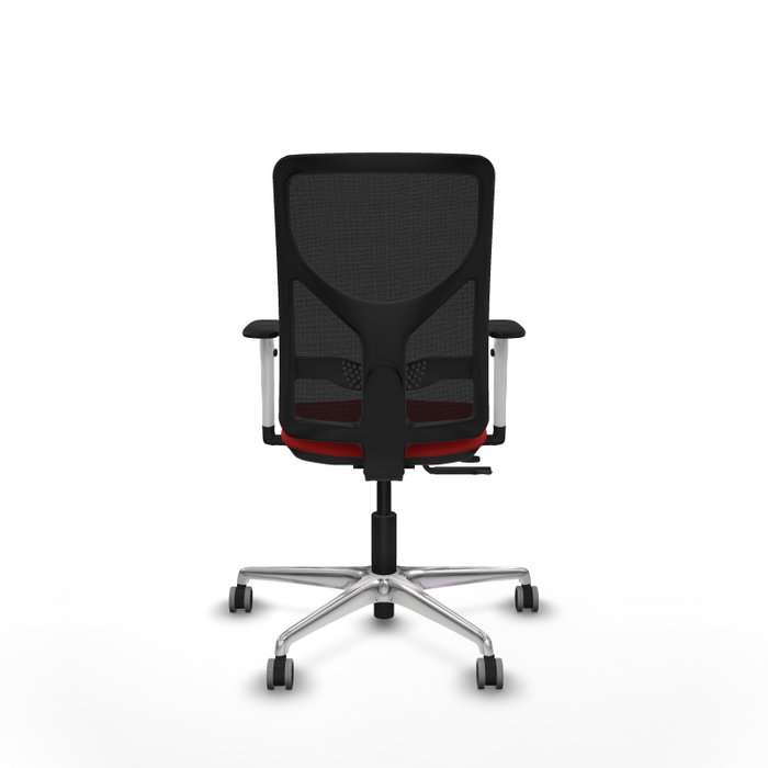 PIQUERAS Y CRESPO Silla de oficina Motilla Rojo/Negro con mecanismo Sincro/Traslack PIQUERAS Y CRESPO Silla de oficina Motilla Rojo/Negro con mecanismo Sincro/Traslack