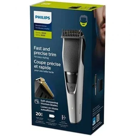Recortadora philips beardtrimmer serie 3000 bt3232 con baterÍa con cable Recortadora philips beardtrimmer serie 3000 bt3232 con baterÍa con cable
