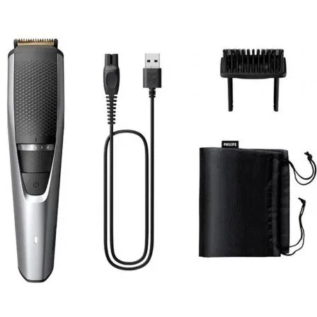 Recortadora philips beardtrimmer serie 3000 bt3232 con baterÍa con cable Recortadora philips beardtrimmer serie 3000 bt3232 con baterÍa con cable