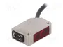 OMRON Sensor Fotoeléctrico E3ZM-D82-2M PNP 0-1m