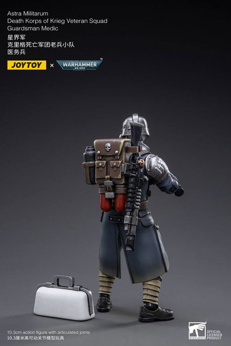 Joy Toy (CN) Warhammer 40k Death Korps of Krieg Veteran Squad Guardsman Medic 1/18