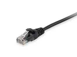 Equip 603058 Cable de Red Ethernet RJ45 Cat6a U/UTP 10Gb/s PoE+ 15 Metros Negro LSZH
