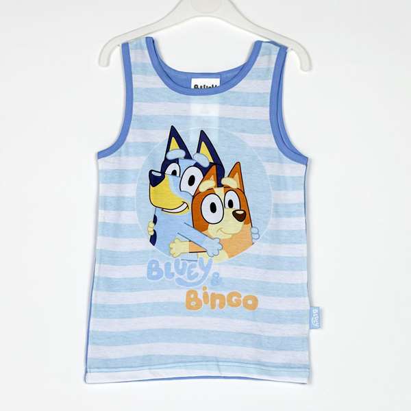 Pijama Infantil Bluey Azul claro 2 Años Pijama Infantil Bluey Azul claro 2 Años