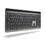 NGS Eclipse Kit Teclado y Ratón Inalámbrico Gris, QWERTY Inglés, Recargable