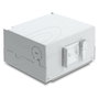 DeLOCK 91065 Adaptador de fibra óptica 6 puertos SC/LC Gris Metal