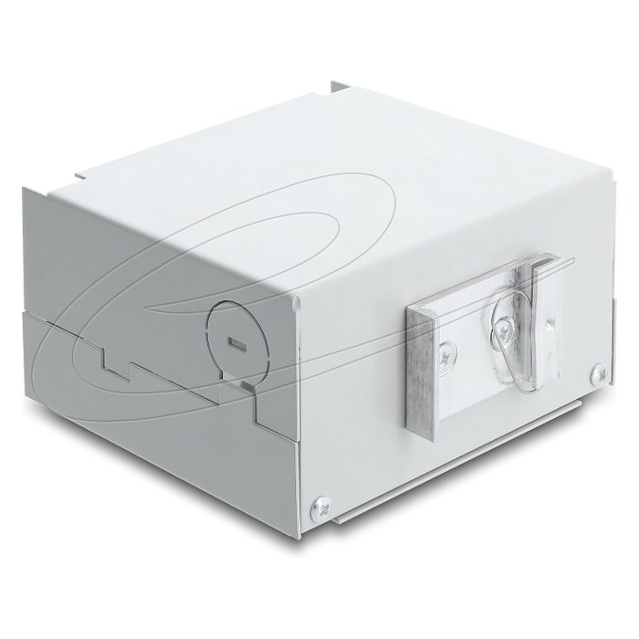 DeLOCK 91065 Panel de parcheo de fibra óptica de 6 puertos para SC Duplex o LC Quad, gris metal DeLOCK 91065 Panel de parcheo de fibra óptica de 6 puertos para SC Duplex o LC Quad, gris metal