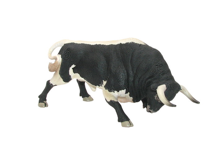 Deqube Toro Bravo Aparejado Embistiendo Réplica Animal Resina Pintada a Mano Colección 20 Figuras +3 Años Deqube Toro Bravo Aparejado Embistiendo Réplica Animal Resina Pintada a Mano Colección 20 Figuras +3 Años