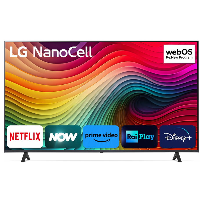 LG 55NANO82T6B NanoCell 55" (139.7 cm) Smart TV 4K Ultra HD HDR webOS, Wi-Fi, Bluetooth, Color Marrón Ashed