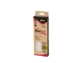 Plico Barra Termofusible Cola Maxi XL Reciclada Translucida 11,5 mm x 200 mm Blister 12 Unidades para Pistola