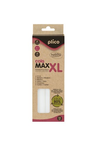 Plico Barra termofusible Maxi XL 11,5 mm x 200 mm (12 unidades) Plico Barra termofusible Maxi XL 11,5 mm x 200 mm (12 unidades)