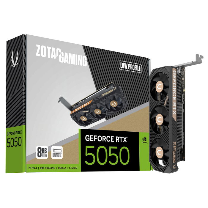 Zotac Tarjeta Gráfica GeForce RTX 5050 Low Profile 8GB GDDR6