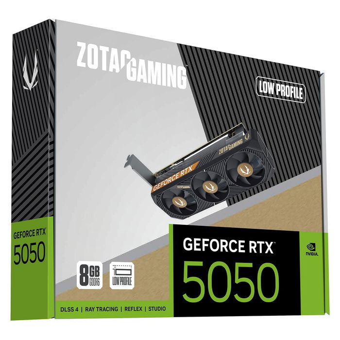 Zotac Tarjeta Gráfica GeForce RTX 5050 Low Profile 8GB GDDR6