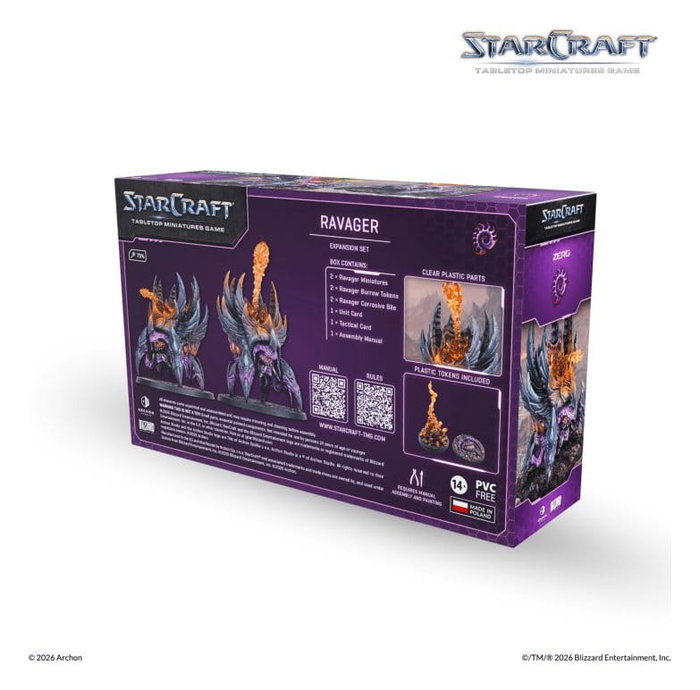 Archon Studio StarCraft TMG Set de Expansión Zerg: Ravager Archon Studio StarCraft TMG Set de Expansión Zerg: Ravager