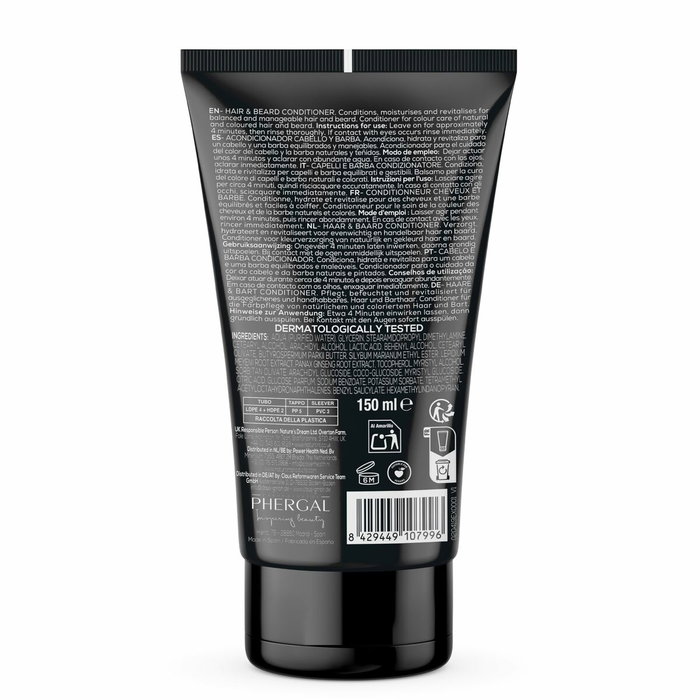 Naturtint Revitalising Men's Care Acondicionador para Cabello y Barba 150 ml