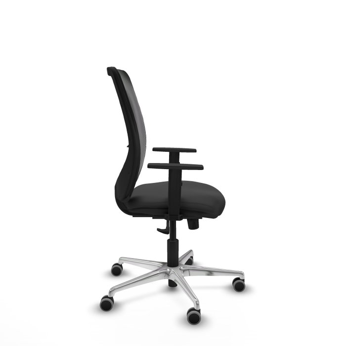 PIQUERAS Y CRESPO Silla de oficina Zulema con mecanismo Sincro, Gris oscuro y Negro PIQUERAS Y CRESPO Silla de oficina Zulema con mecanismo Sincro, Gris oscuro y Negro