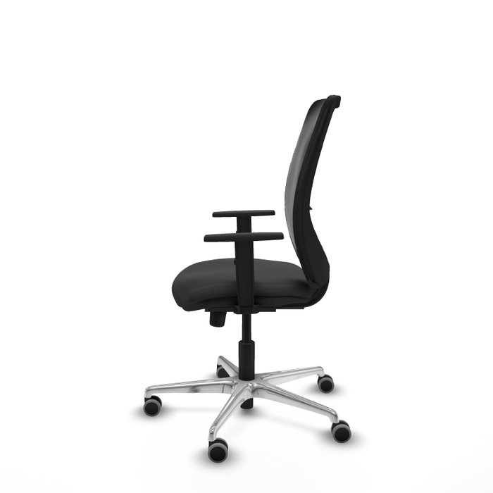 PIQUERAS Y CRESPO Silla de oficina Zulema con mecanismo Sincro, Gris oscuro y Negro PIQUERAS Y CRESPO Silla de oficina Zulema con mecanismo Sincro, Gris oscuro y Negro