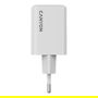 Canyon Cargador CU45CC GaN 45W 2xPuertos USB-C PD Blanco para Unión Europea, Carga Rápida