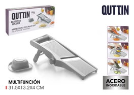 Quttin Mandolina Ajustable 3-Función (Pack de 6 Unidades) 32.1 x 6.1 x 14 cm