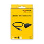 DeLOCK 64048 Convertidor USB 3.0 a Slim SATA Negro