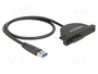DeLOCK 64048 Conversor USB 3.0 a Slim SATA Negro
