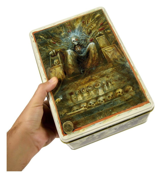 AAA Merchandise Caja de almacenamiento Emperor on His Throne Warhammer 40,000