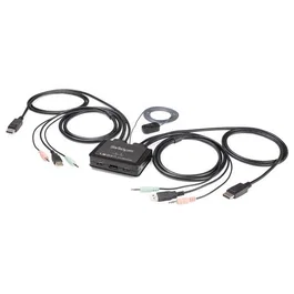 Switch KVM Startech SV211DPUA4K 4K Ultra HD USB Displayport 1,2 m