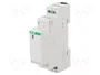 F&F Relé de instalación monoestable NA 24VAC/24VDC