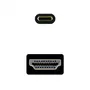 Nano Cable 10.15.5133 Cable Conversor USB Tipo-C Macho a HDMI Macho 4K 3m Negro