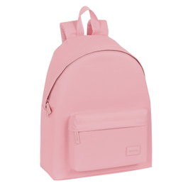 Safta Mochila Basic Rosa 33x42x15cm