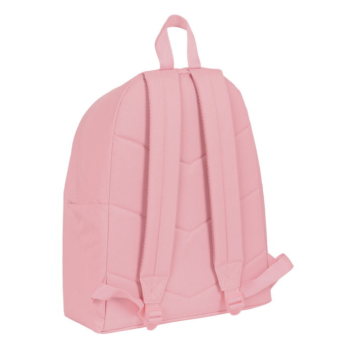 Safta Mochila Basic Rosa 420x330x150mm