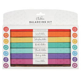 DKD Home Decor Set de 70 Varillas de Incienso Chakra 21 con 7 Aromas