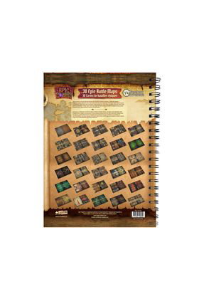 Sas Trade Invaders Libro de Mapas de Batalla: Mazmorras (305x420 mm) de Epic Forge