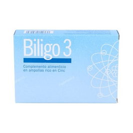 ARTESANIA Biligo 03 (Zinc) 20Amp - Suplemento Alimenticio Rico en Zinc