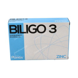 ARTESANIA Biligo 03 (Zinc) 20Amp - Suplemento Alimenticio Rico en Zinc
